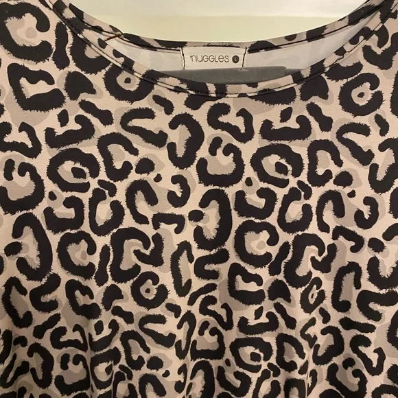 Chic Long Sleeve Leopard Print Dress - Picture 3 of 4